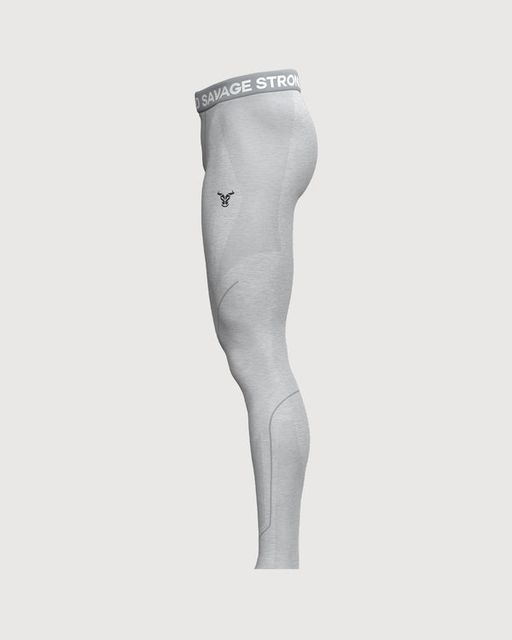 Progress Seamless Leggings  Homme Gris Chiné thumbnail 3