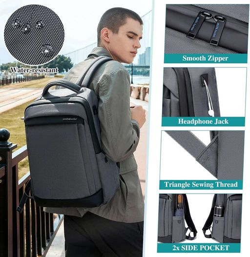 sac á dos / Pc / Luxe / Slim / Extensible sac à dos pratique thumbnail 4