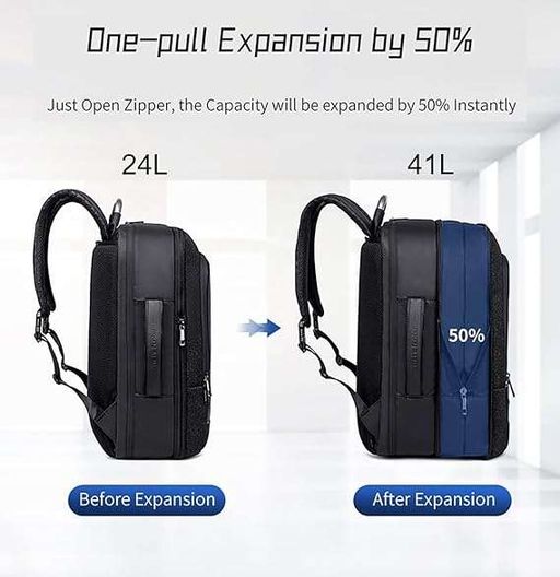 sac á dos, extensible, Ordinateur, grande capacité 41L, voyage thumbnail 3