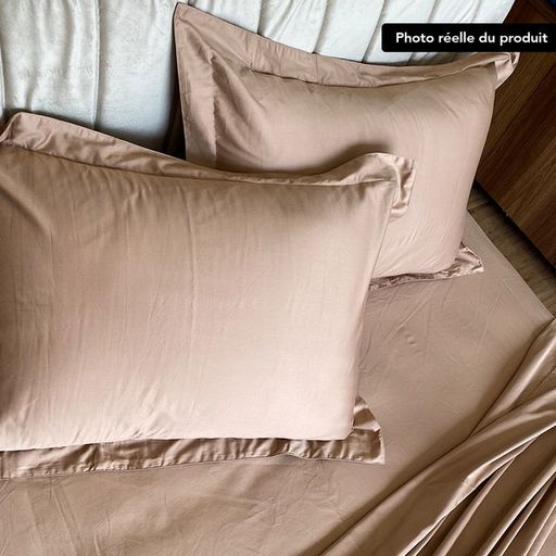 Parure de Lit Coton Satiné 300 Fils - 4 Pièces thumbnail 2