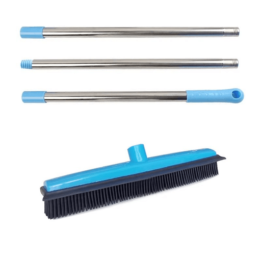 Balai électrostatique en silicone avec manche extensible thumbnail 3