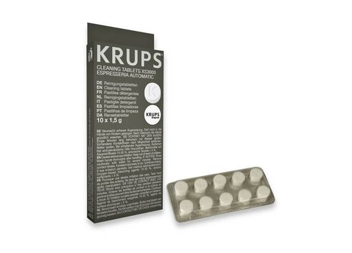 TABLETTE DE NETTOYAGE (10 PASTILLES) POUR EXPRESSO KRUPS XS300010 thumbnail 1