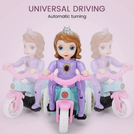 Tricycle pour enfants avec rotation à 360°, sons amusants et lumières LED clignotantes thumbnail 4