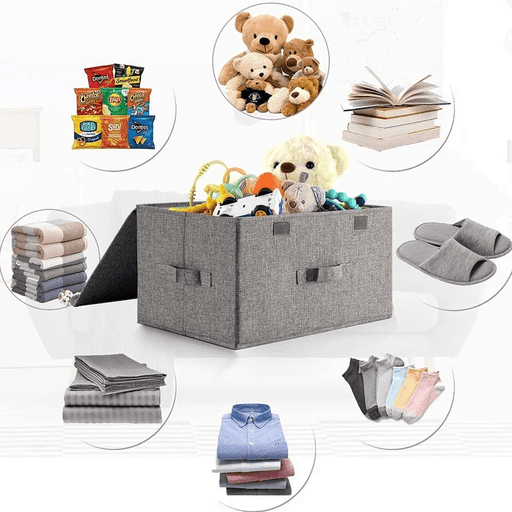 Boîte de rangement pliable pour vêtements d’enfants pour chambre à coucher thumbnail 2