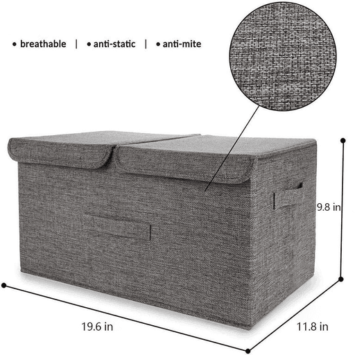 Boîte de rangement pliable pour vêtements d’enfants pour chambre à coucher thumbnail 3