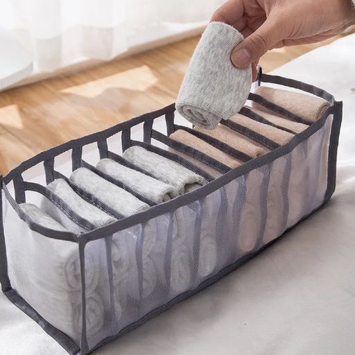 Ensemble D’Organisateurs de Sous-vêtements Pliables Multi-grilles thumbnail 3