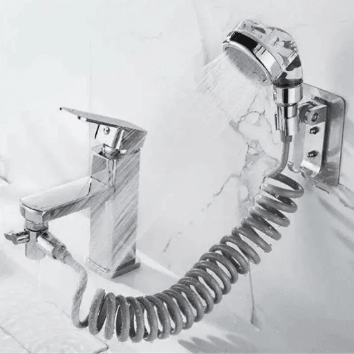 Ensemble Pomme de douche, douchette à main pour robinet évier thumbnail 1