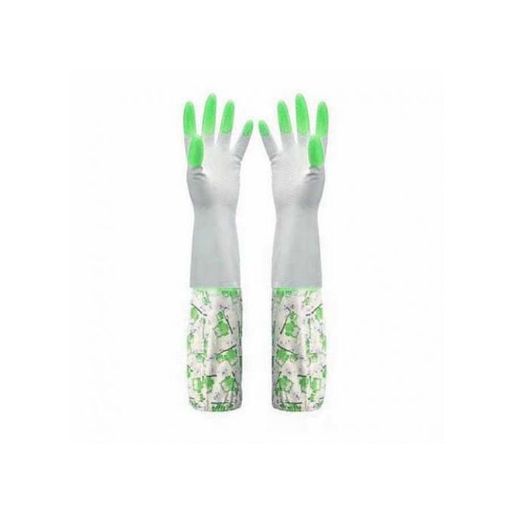 Gants de Nettoyage à Manches Longues Imperméables (colleur aléatoire) thumbnail 3