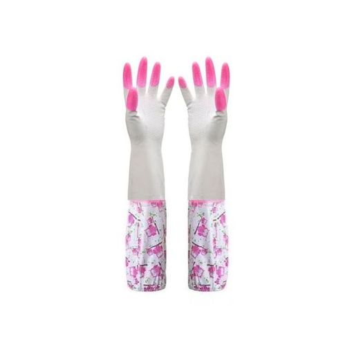 Gants de Nettoyage à Manches Longues Imperméables (colleur aléatoire) thumbnail 4