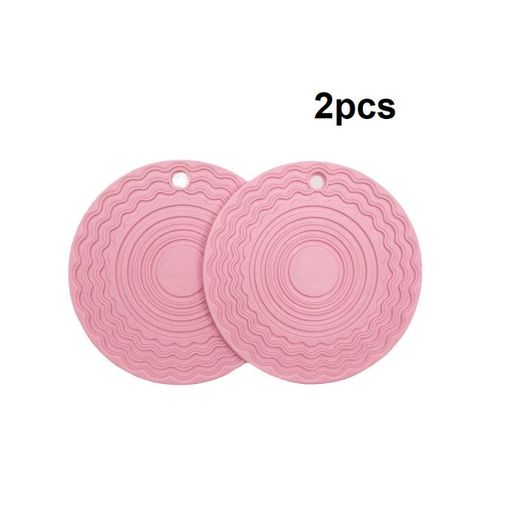 Ensemble de 2 Tapis Ronds en Silicone pour une Table Impeccable thumbnail 2