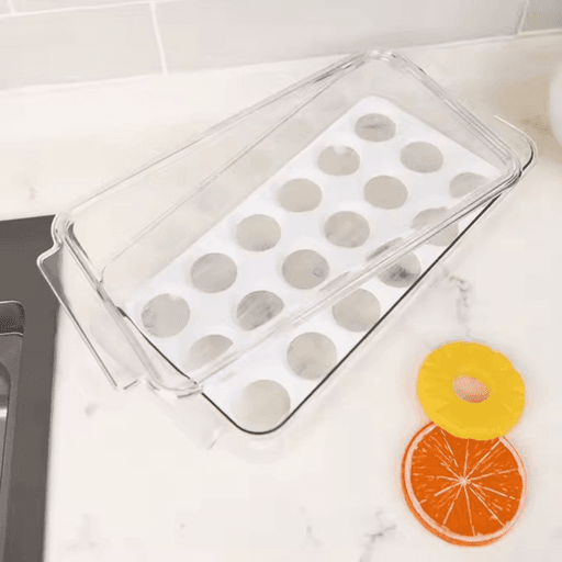 Contenant empilable en plastique pour le rangement des œufs dans le réfrigérateur. thumbnail 2