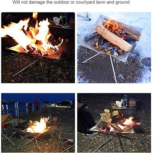 Chaleur et Convivialité Profitez de l’été avec notre Brasero de Camping thumbnail 2