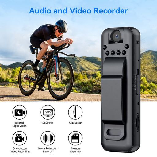 Explorez l’invisible avec notre Mini Cam Full HD 1080P Un micro caméscope corporel polyvalent thumbnail 2