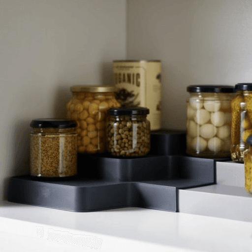 Solution de rangement extensible à plusieurs niveaux pour vos armoires de cuisine thumbnail 1