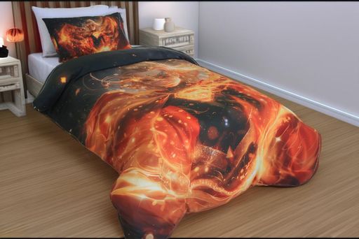 Housse de couette Gardienne de la Galaxie 1 Place - (160x220 cm) + 1 Taies d’Oreiller  thumbnail 1