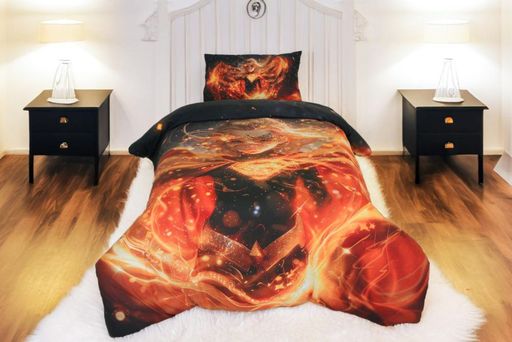 Housse de couette Gardienne de la Galaxie 1 Place - (160x220 cm) + 1 Taies d’Oreiller  thumbnail 2