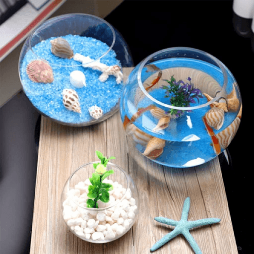 Mini Bol de Table Rond en Verre pour une Décoration Élégante thumbnail 3