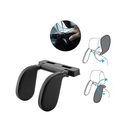 Confort sur la route Appui tête de voiture ergonomique pour un soutien optimal du cou (colleur aléatoire) thumbnail 1