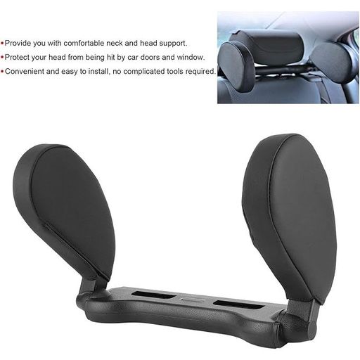 Confort sur la route Appui tête de voiture ergonomique pour un soutien optimal du cou (colleur aléatoire) thumbnail 2