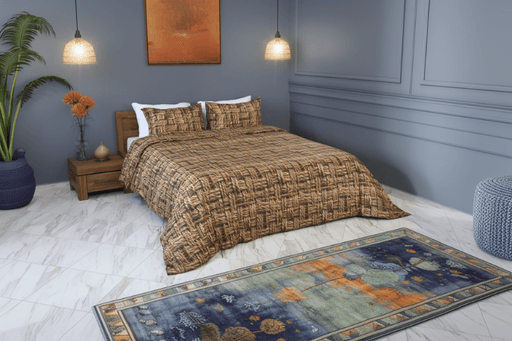 Housse de Couette Raphia Vintage -  L’élégance Tissée par la Nature thumbnail 2