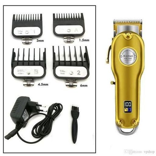 Tondeuse à cheveux professionnelle -Tondeuse Electrique en métal +Accessoires thumbnail 2