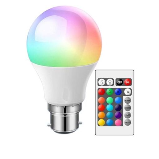 Ampoule  16 Couleurs avec Télécommande 24 Touches et Fonction Veilleuse thumbnail 2