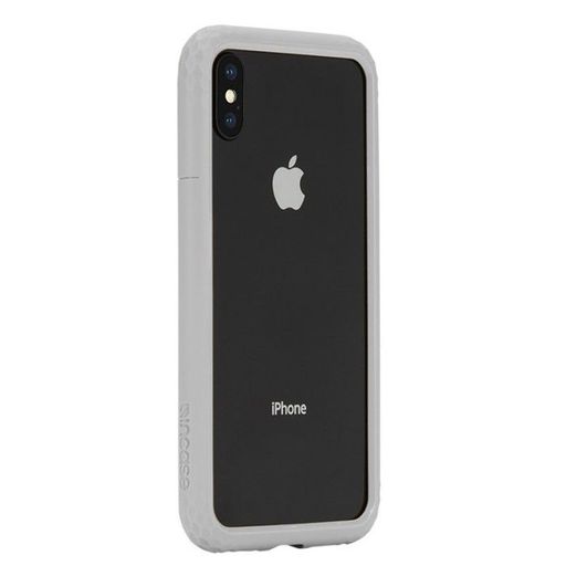 FRAME CASE pour iPhone X - Bumper - Gris Clair thumbnail 1