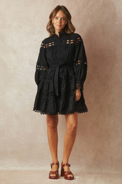Robe en coton ajouré thumbnail 1