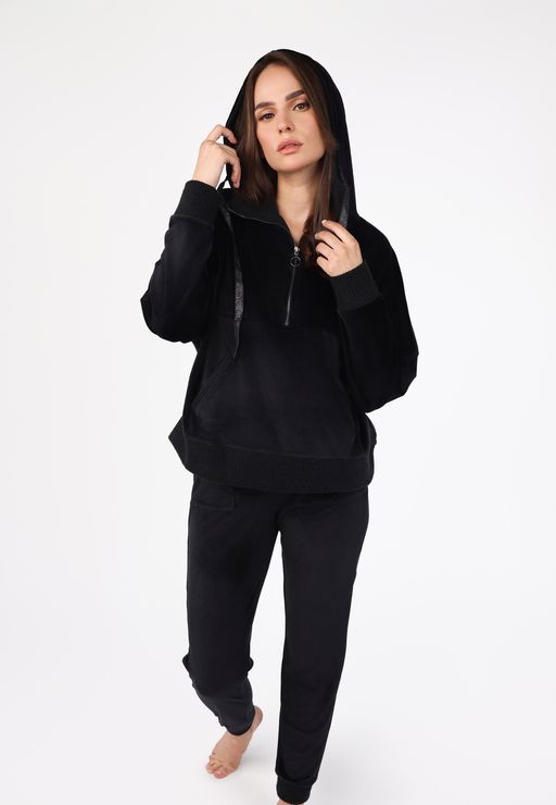 Ensemble Pyjama à Capuche | Collection Velvet MLC thumbnail 1