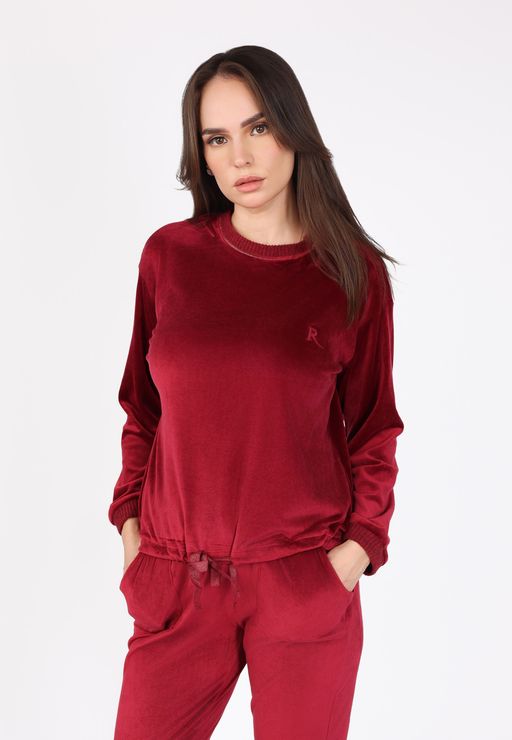 Ensemble Pyjama à Boutons Epaule | Collection Velvet MLC thumbnail 2