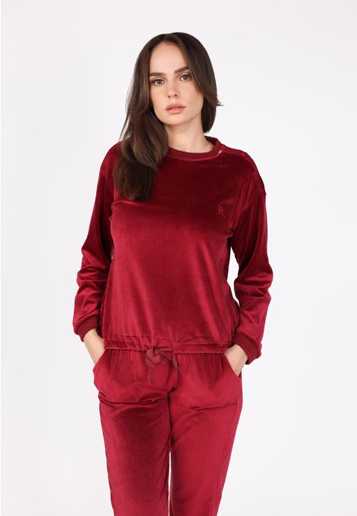 Ensemble Pyjama à Boutons Epaule | Collection Velvet MLC thumbnail 3