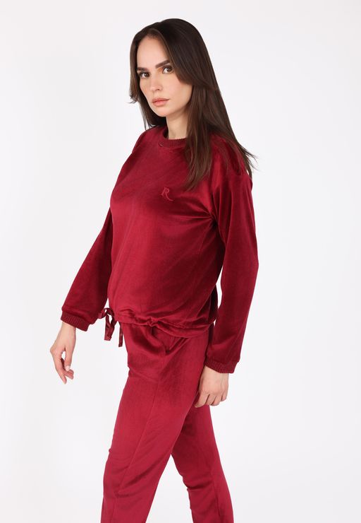 Ensemble Pyjama à Boutons Epaule | Collection Velvet MLC thumbnail 4