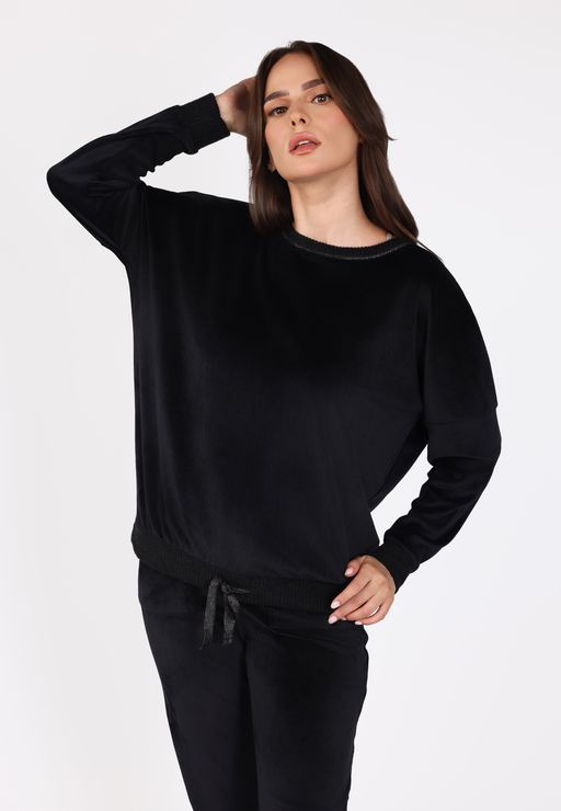 Ensemble Pyjama Col Rond | Collection Velvet MLC thumbnail 2
