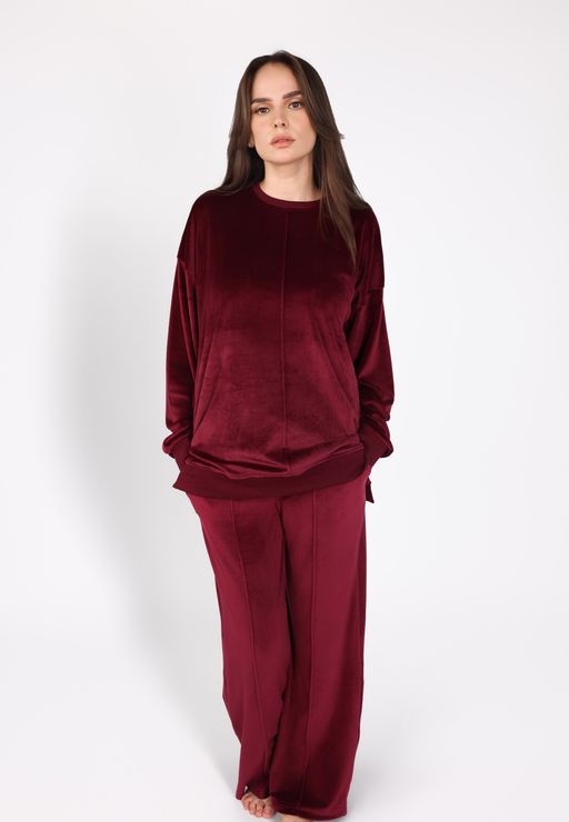 Ensemble Pyjama Ample Minimal | Collection Velour Minimal thumbnail 1