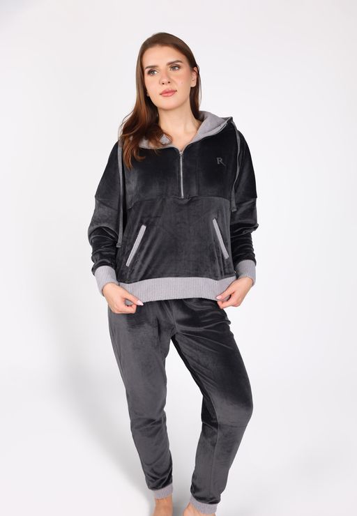 Ensemble Pyjama à Capuche | Collection Velvet MLC thumbnail 1