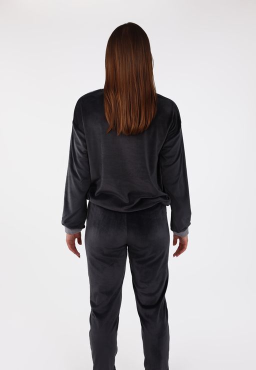 Ensemble Pyjama à Boutons Epaule | Collection Velvet MLC thumbnail 4