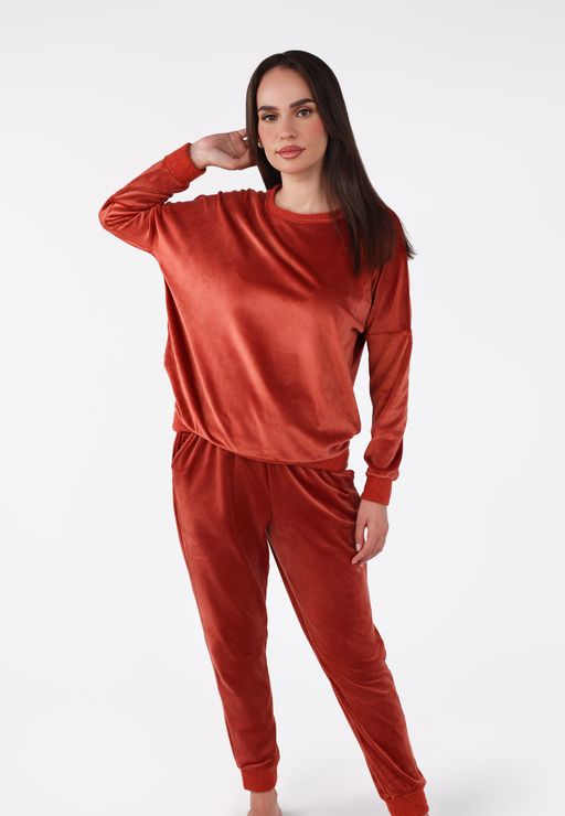 Ensemble Pyjama Col Rond | Collection Velvet MLC thumbnail 1