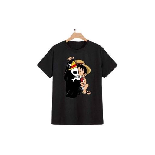 Ensemble 2 Pièces pour Homme Short et T-shirt Noir Anime thumbnail 2