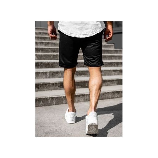 Ensemble 2 Pièces pour Homme Short et T-shirt Noir Anime thumbnail 3