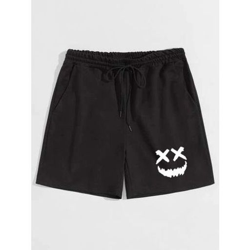 Short Noir Simple pour Homme Imp/02295 thumbnail 2
