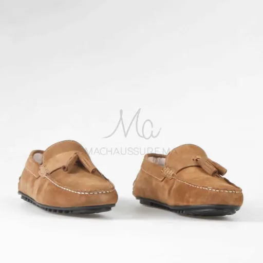 Davy – Mocassins En Daim thumbnail 1