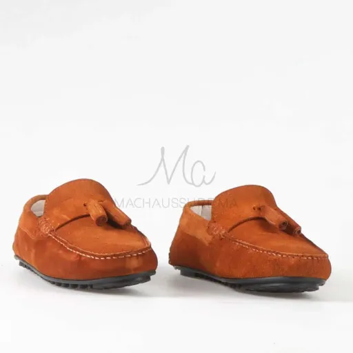 Davy – Mocassins En Daim thumbnail 4