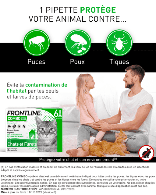 Frontline Spot-On for Cats – Trusted Flea and Tick Protection thumbnail 2