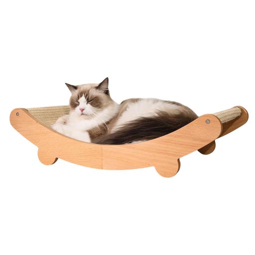 Sisal Cat Scratcher Bed – Scratching Pad & Hammock for Indoor Cats thumbnail 1