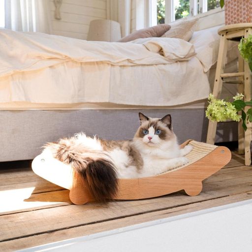Sisal Cat Scratcher Bed – Scratching Pad & Hammock for Indoor Cats thumbnail 2