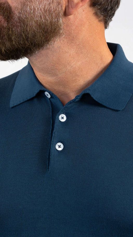 Polo Pompei Bleu Marine thumbnail 2