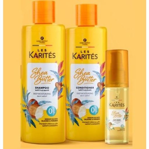 Shampoing & Après-shampoing & Sérum - Hydratant au Beurre de Karité thumbnail 1