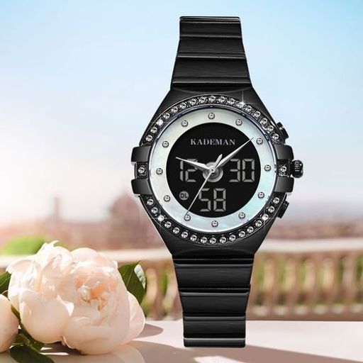 Montre Affichage Numérique Aj Pour Femme Led thumbnail 2