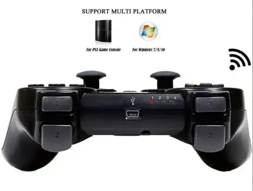 Manette Bluetooth Sans Fil Gamepad Compatible Avec Playstation 3 Ps3 - Ordinateur Pc - Tv Box - Smart Tv thumbnail 2