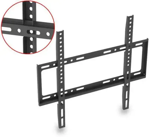 Support TV Mural - Fixe - 26-63 - Acier Laminé - Charge Max 50 kg thumbnail 3